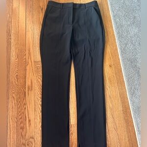 White House Black Market Black Straight Leg Pants